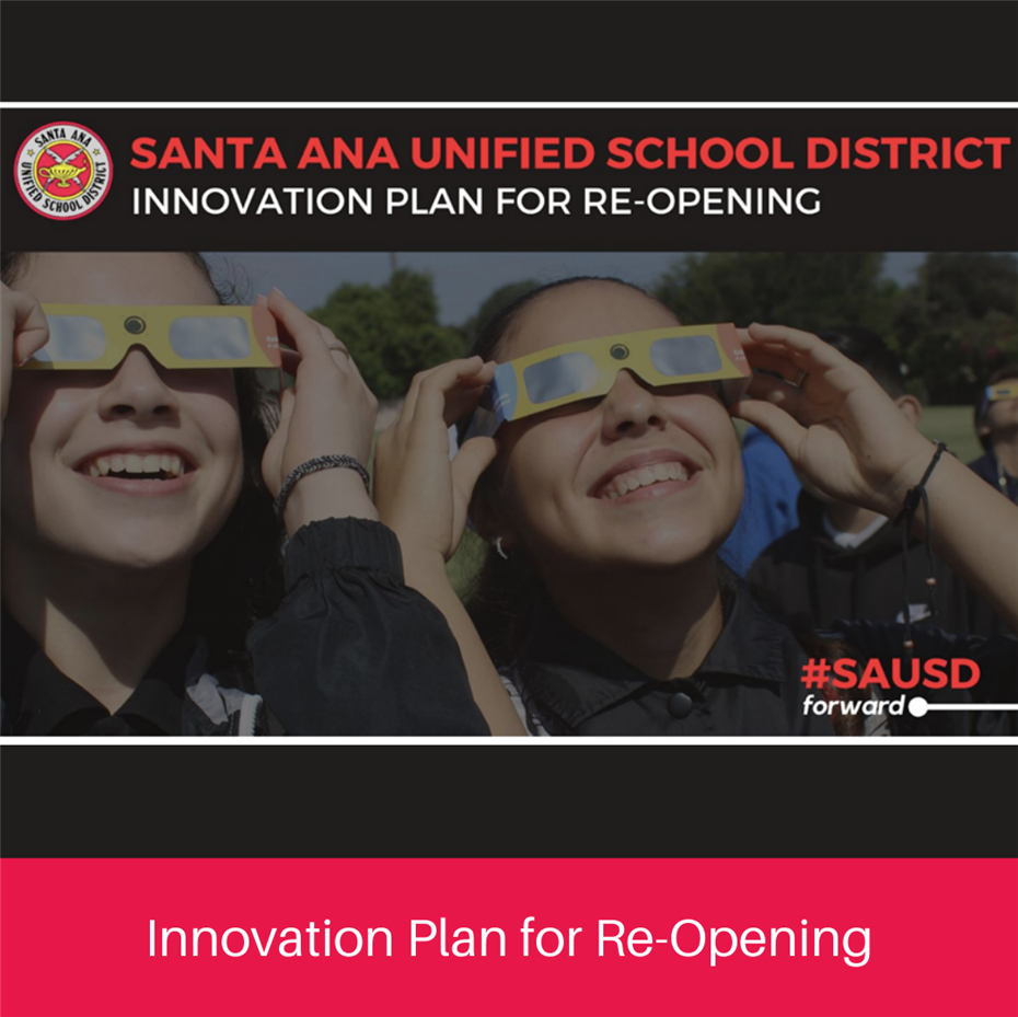 Innovation Plan for Re-opening Schools 